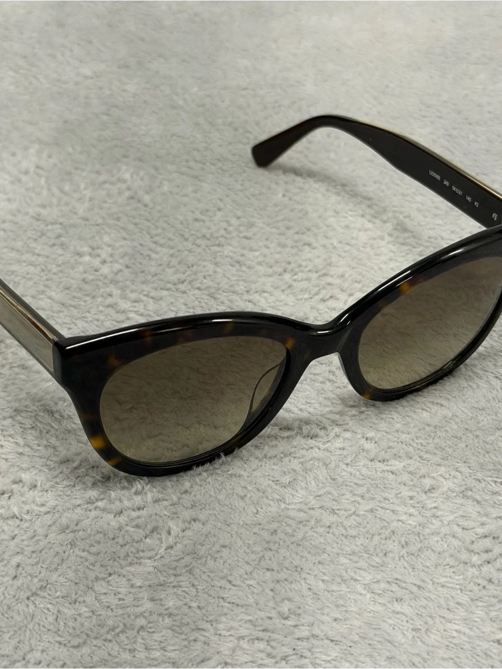 Longchamp LO698S 240 Yellow Gradient Lenses 54-21-145 Sunglasses